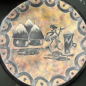 Handmade Tribal Soapstone saucer